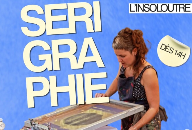 Atelier sérigraphie L'insoLoutre